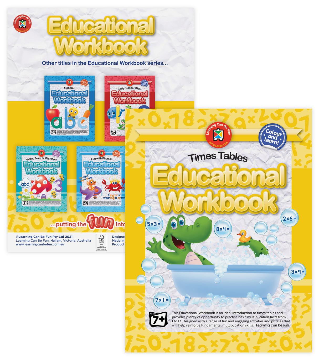Educational Alphabet Workbook - Educational Vantage