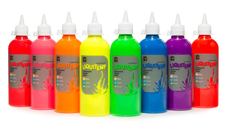 Fluorescent Liquitemp Paint