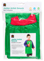 Junior Artist Smock Green and Blue (Ages 5-8) - Educational Vantage