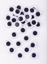 Black & White Joggle Eyes - Set of 400 - Educational Vantage