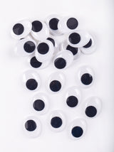 Black & White Joggle Eyes - Set of 400 - Educational Vantage