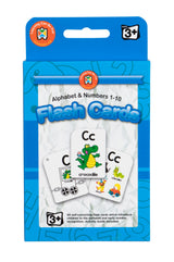 Flash Cards Alphabet & Numbers 1-10