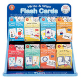 Write & Wipe Flash Cards Display