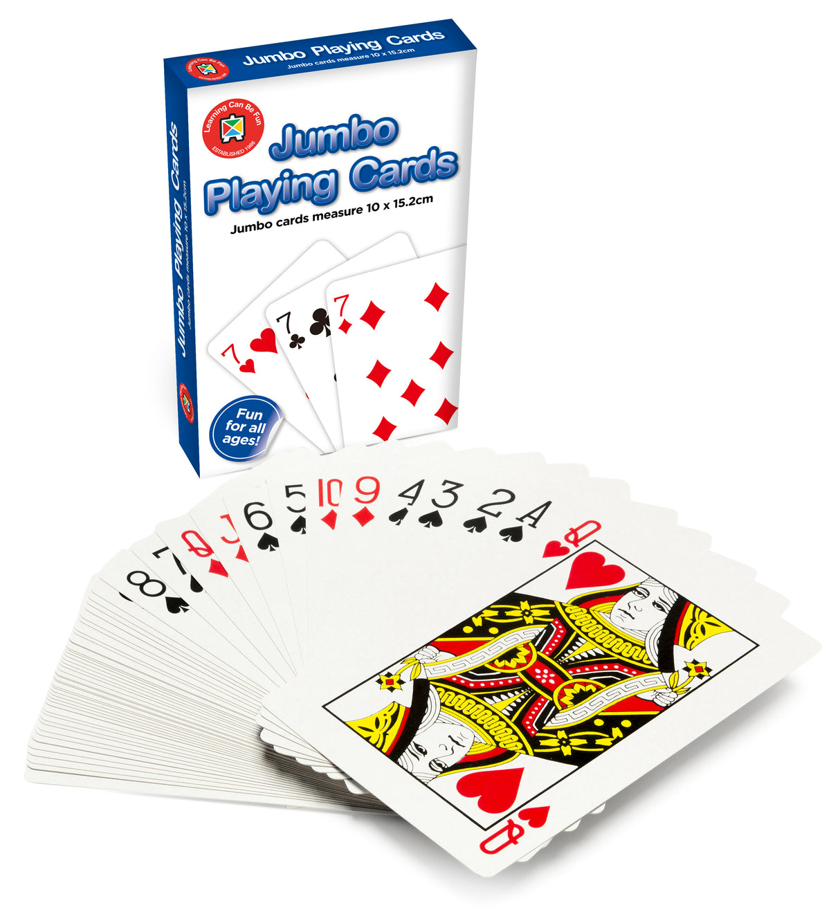 Jumbo Playing Cards - Educational Vantage