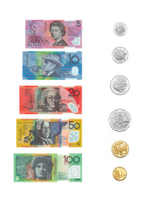 Magnetic Money Coins & Notes
