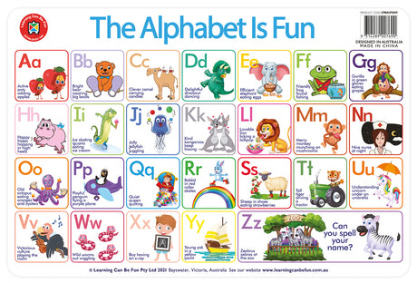 The Alphabet Is Fun - Educational Vantage