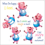 I Feel Happy Book - Educational Vantage