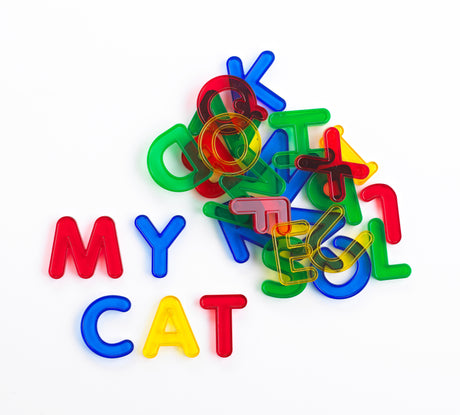 Transparent Letters Set of 26
