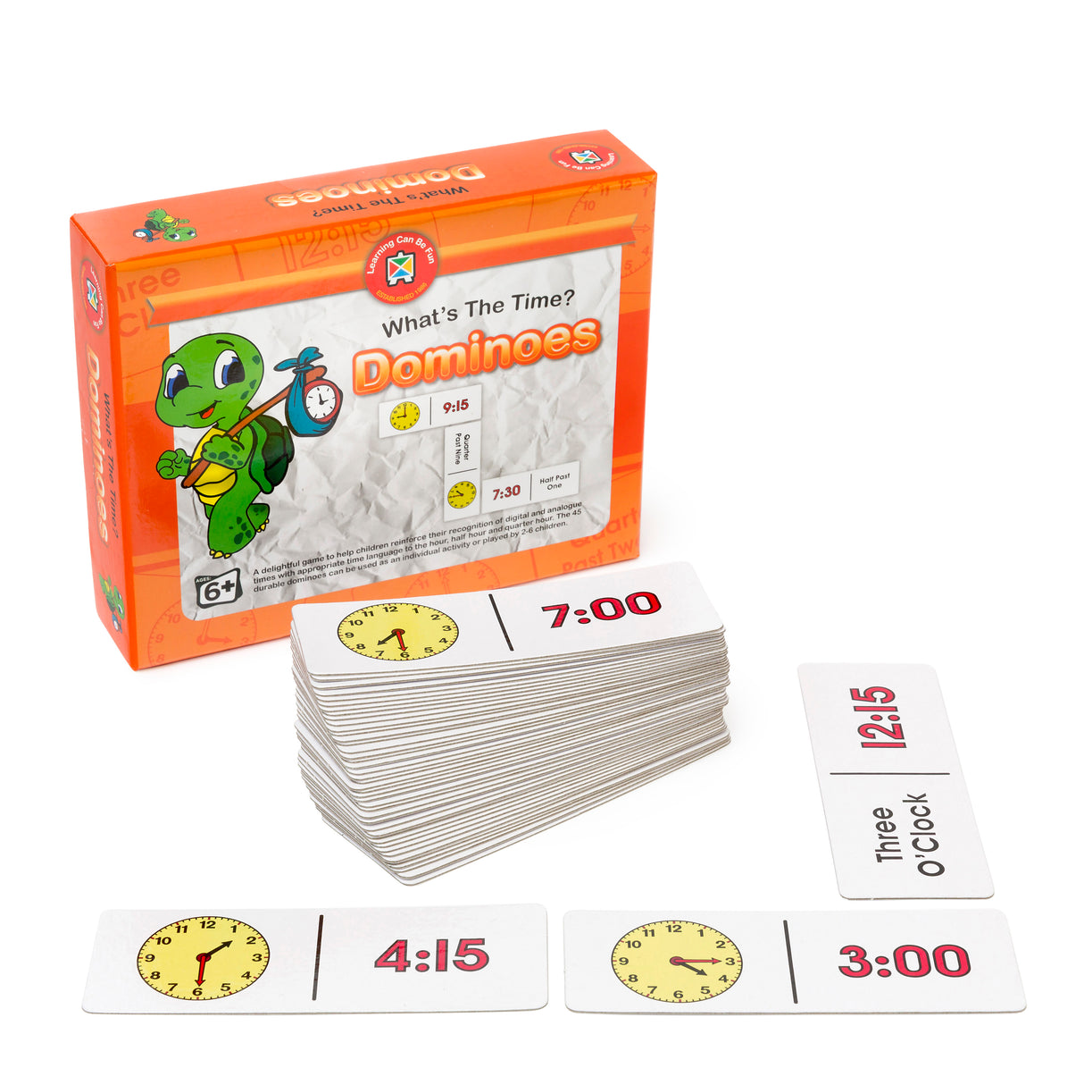 What's The Time Dominoes - Educational Vantage