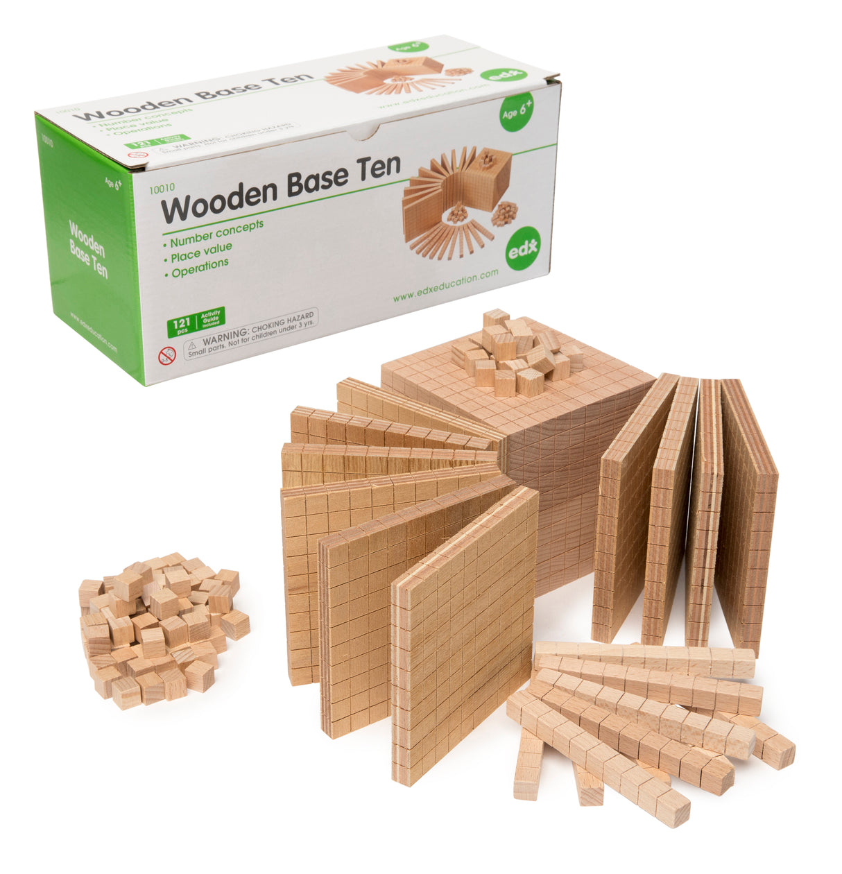 Wooden Base Ten Set