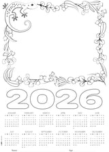 Cardboard Calendar 2026 Blanks A3 Pack of 25 - Educational Vantage