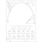 Zart Card Calendar Themed Blanks A3 25 2027