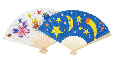 Wooden/Paper Fans - Educational Vantage