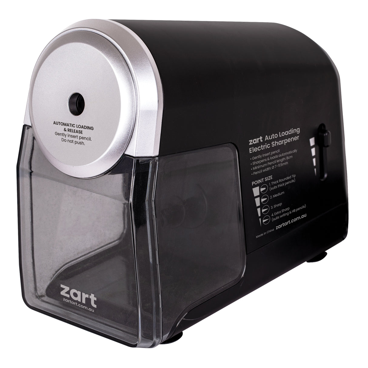 Zart Auto Loading Electric Pencil Sharpener