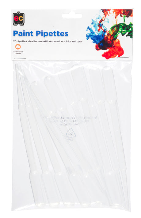 Paint Pipettes - Educational Vantage