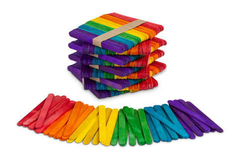 Coloured Popsticks - Educational Vantage
