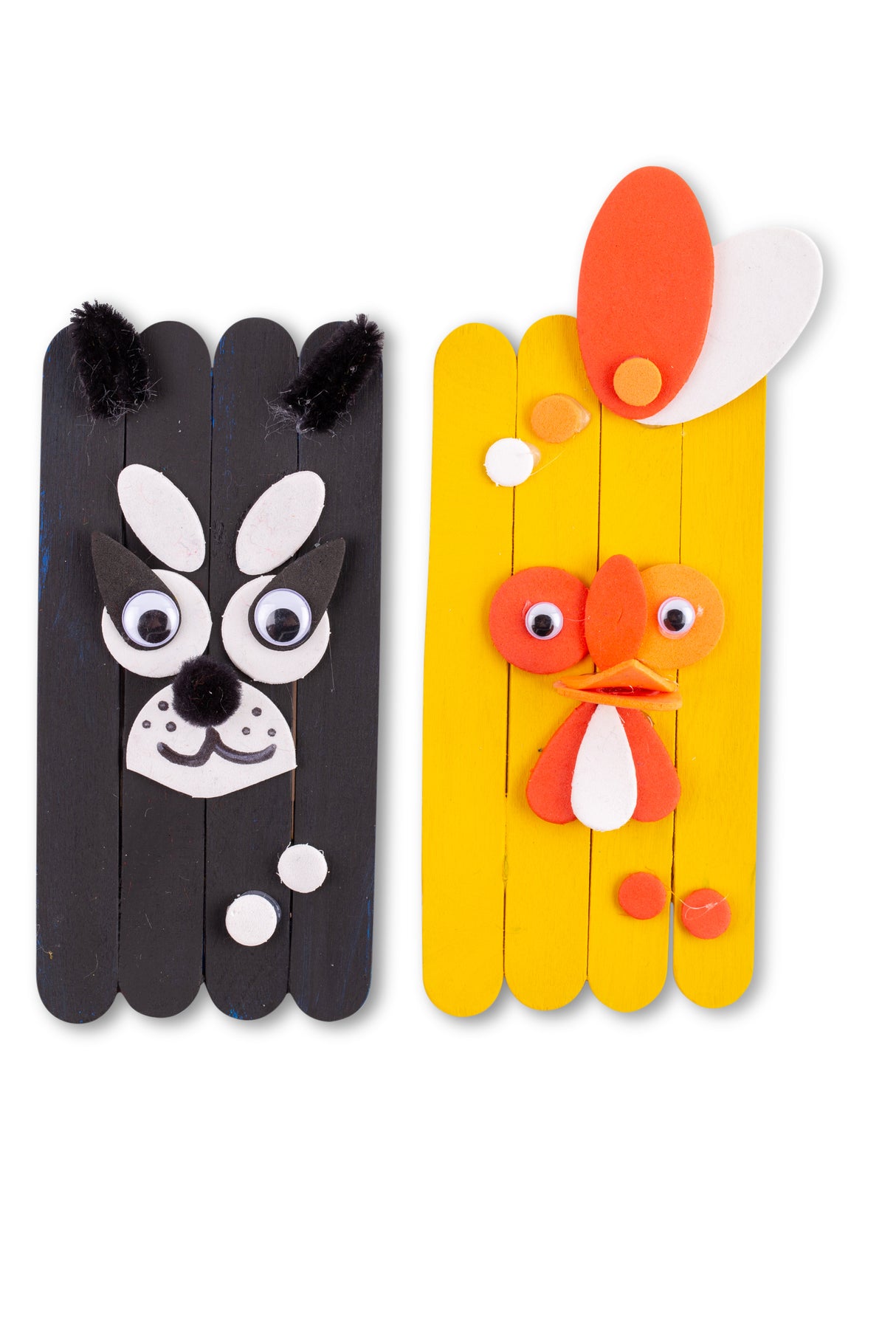 Jumbo Coloured Popsticks - Educational Vantage