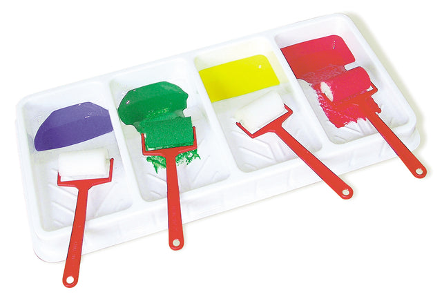 Four Bay Roller Tray - Educational Vantage