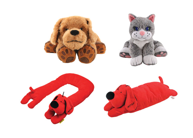 Weighted Therapy Pets Kit - Calming, Set of 4 - Educational Vantage