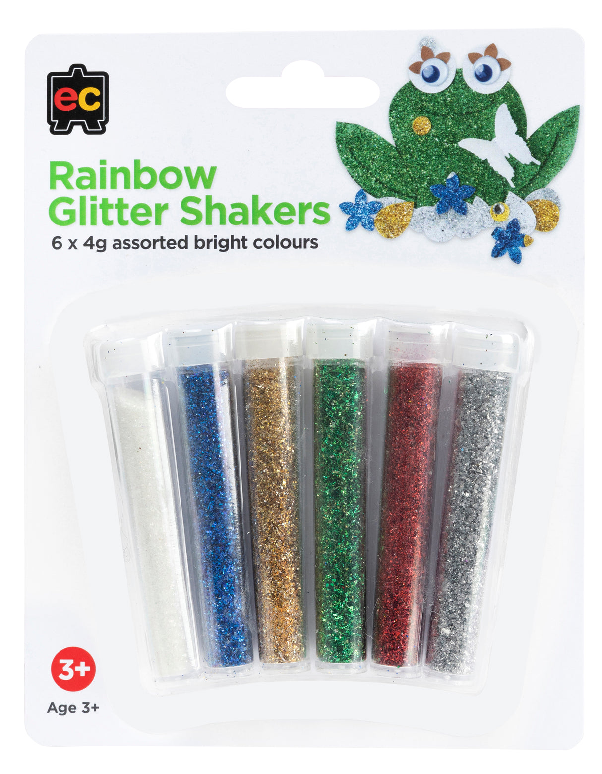 Rainbow Glitter Shakers
