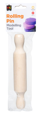 Wooden Rolling Pin - Educational Vantage