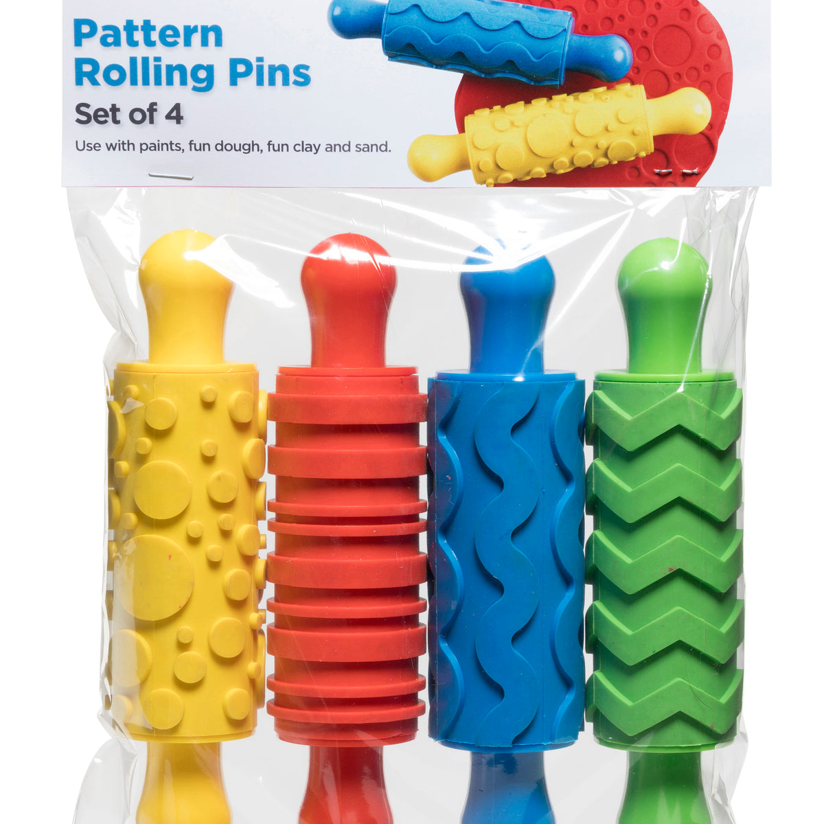 Rubber Patterned Rolling Pins