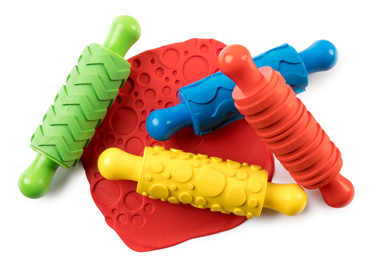 Rubber Patterned Rolling Pins - Educational Vantage