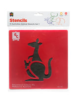 Australian Animals Stencil Series #1 - Educational Vantage