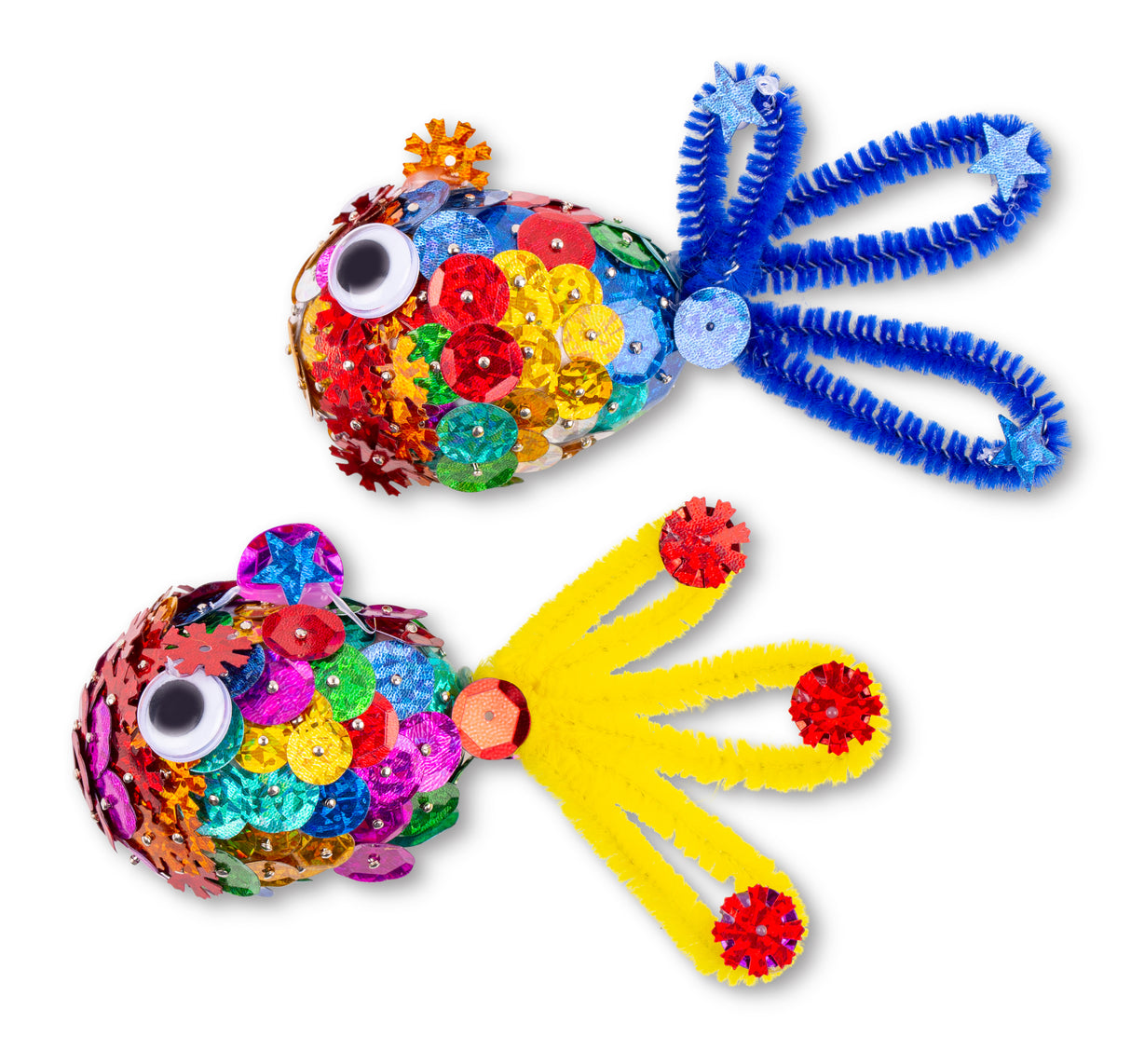 Sequins Assorted Shapes 150gm - Educational Vantage