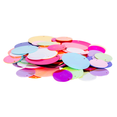Sequin Circles Assortment 50g - Educational Vantage