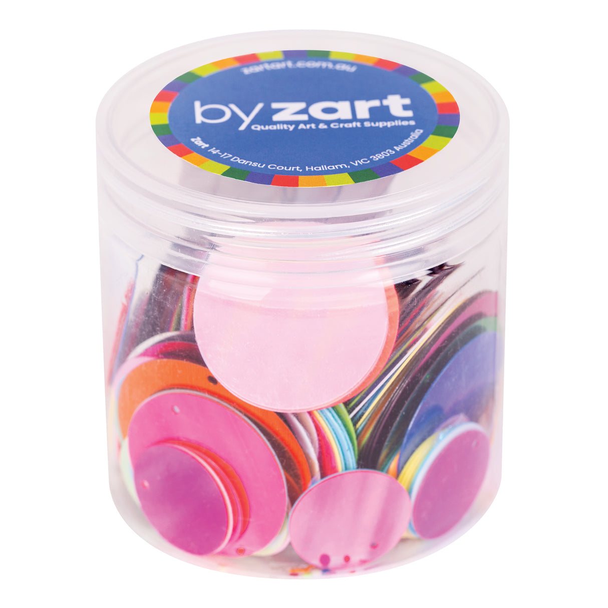 Sequin Circles Assortment 50g - Educational Vantage