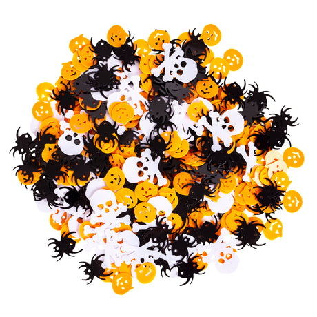 Halloween Spooky Sequins 50g Jar - Educational Vantage