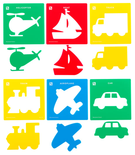 Transport Stencils - Educational Vantage