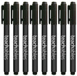 Teachables Thinline Permanent Markers Black PK12 - Educational Vantage