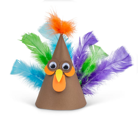 Bright Turkey Feathers