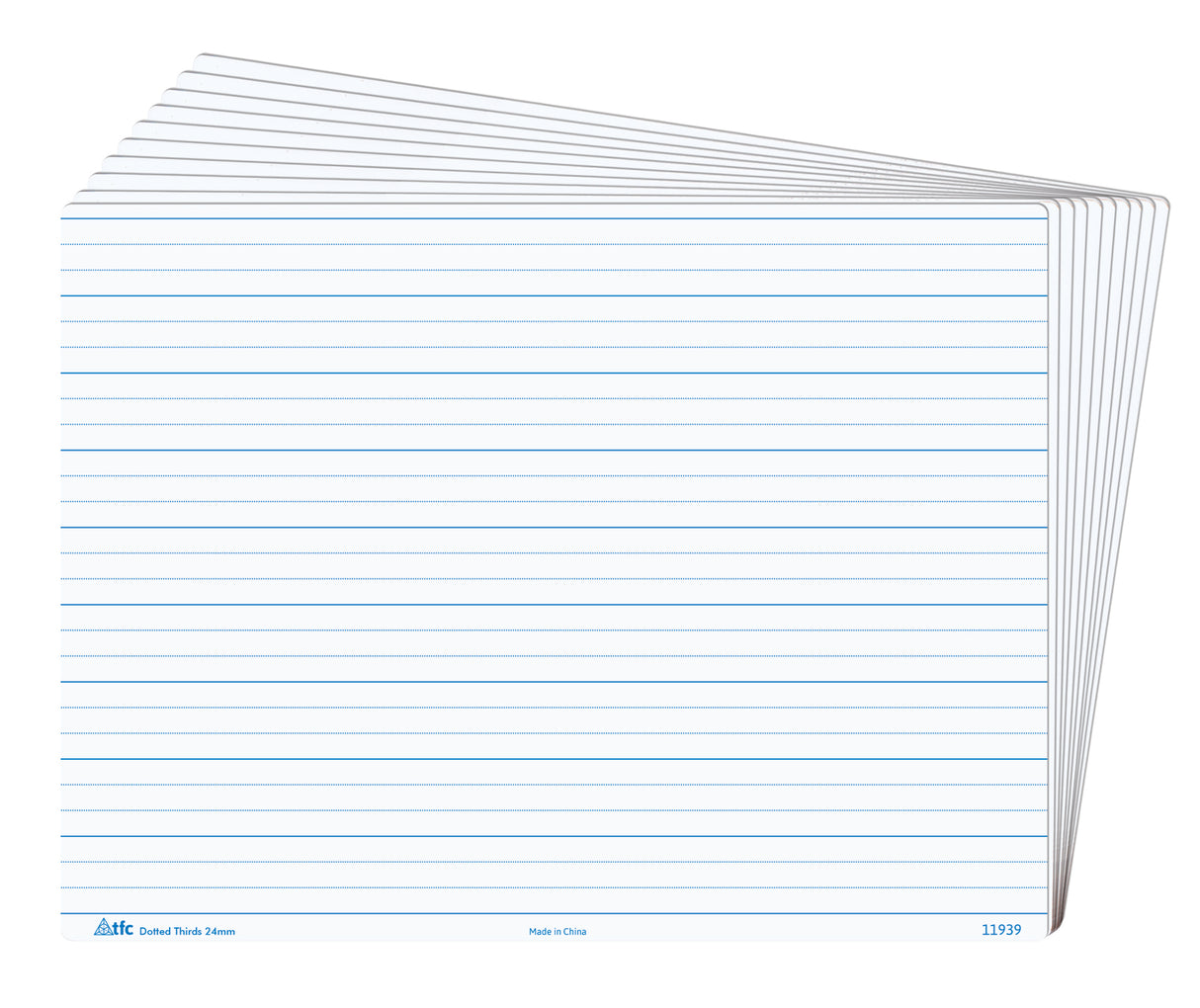 Teachables Lesson Boards Dotted Thirds – Pack of 30 - Educational Vantage
