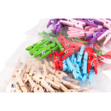 Kaleidoscope Mini Coloured Pegs Pack