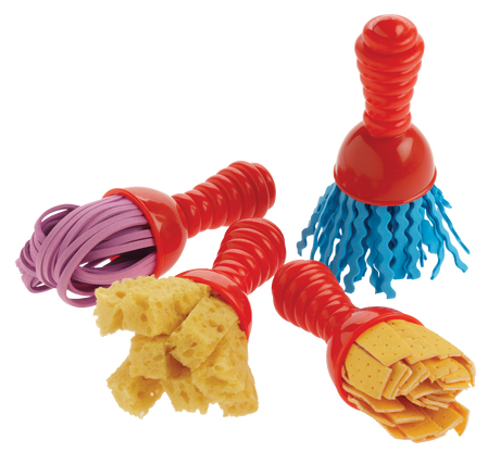 Texture Wands Assorted #2 Pack of 4 - Educational Vantage