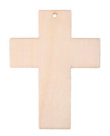 DIY Wooden Cross Decoration Pack of 20 - Educational Vantage