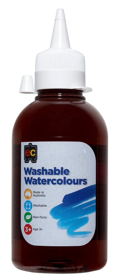 EC Washable Watercolours 250mL Bottles
