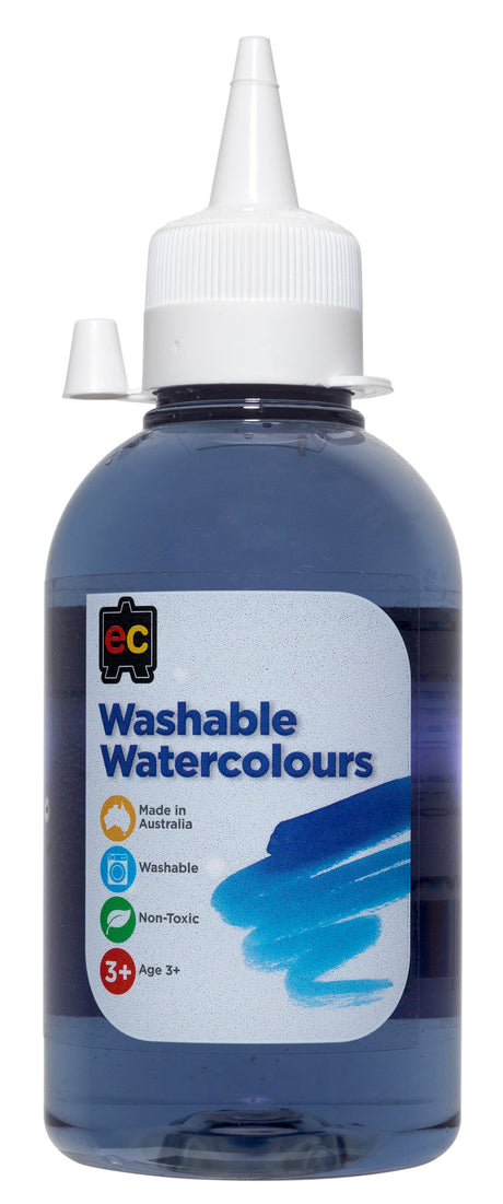 EC Washable Watercolours 250mL Bottles - Educational Vantage