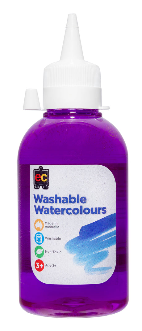 EC Washable Watercolours 250mL Bottles