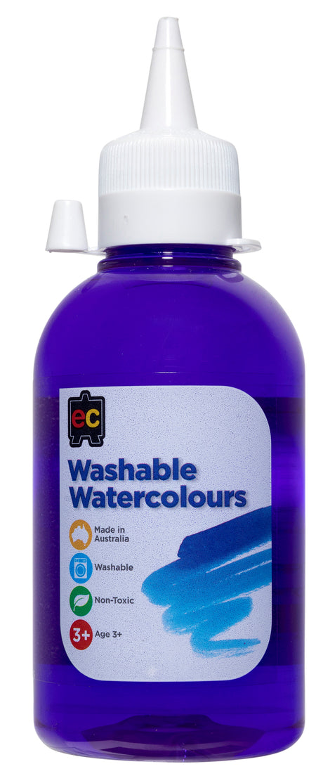 EC Washable Watercolours 250mL Bottles