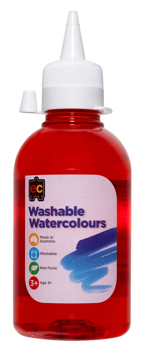 EC Washable Watercolours 250mL Bottles