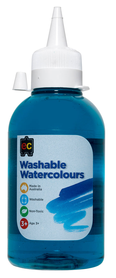 EC Washable Watercolours 250mL Bottles