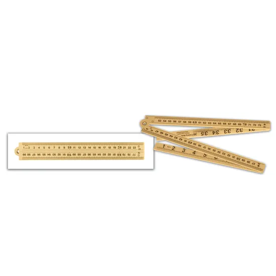 Ruler 1 m Folding - Educational Vantage