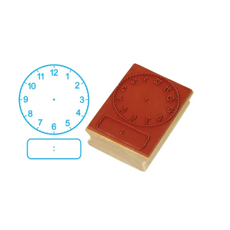 Stamp Clock Dig/Ana hrs/min - Educational Vantage