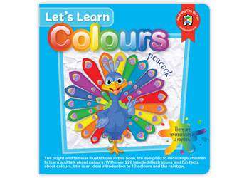 Let's Learn Colours Board Book - Educational Vantage
