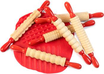Mini Pattern Rolling Pins - Educational Vantage