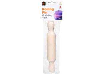 Wooden Rolling Pin - Educational Vantage